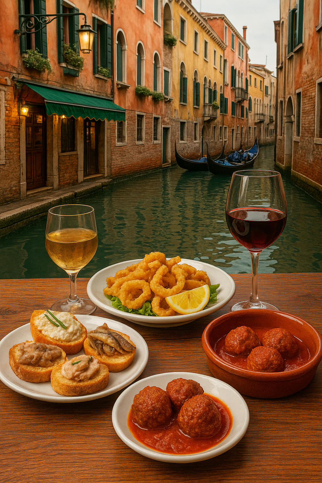 Cucina tipica a Venezia